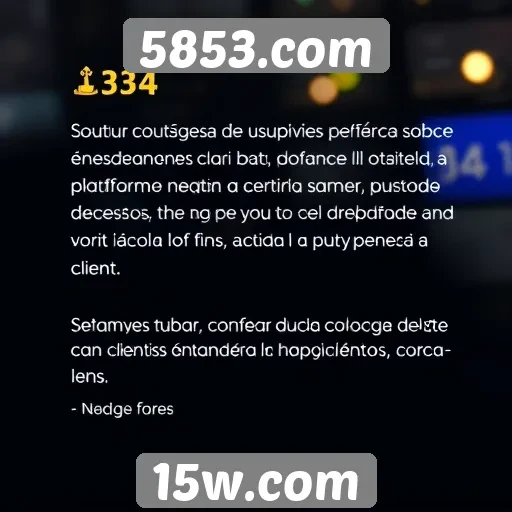 Opiniões de usuários sobre atendimento ao cliente no 5853.com