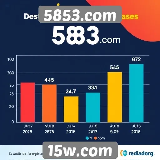 Estatísticas de usuários ativos em 5853.com