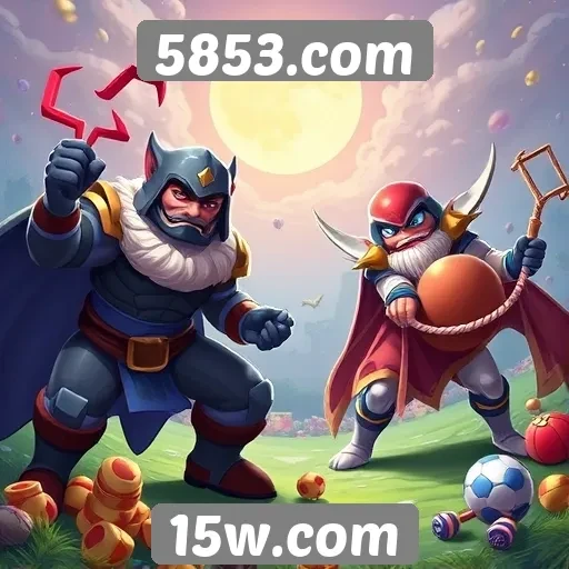 5853.com oferece uma ampla variedade de jogos online