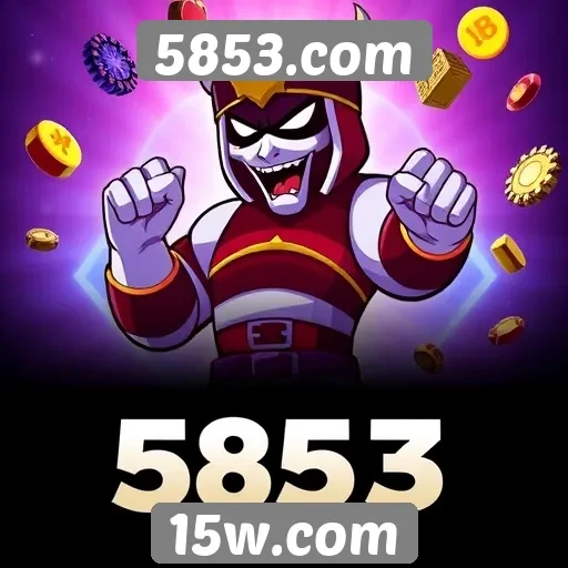 5853.com oferece diversas opções de jogos online