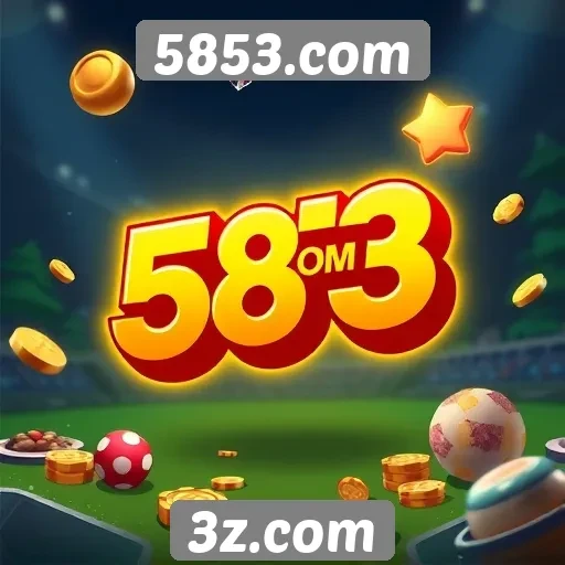 Novas funcionalidades e jogos em 5853.com